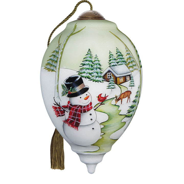 Ne’Qwa Ornaments | Snowy Serenity Ornament | Hanging Ornament