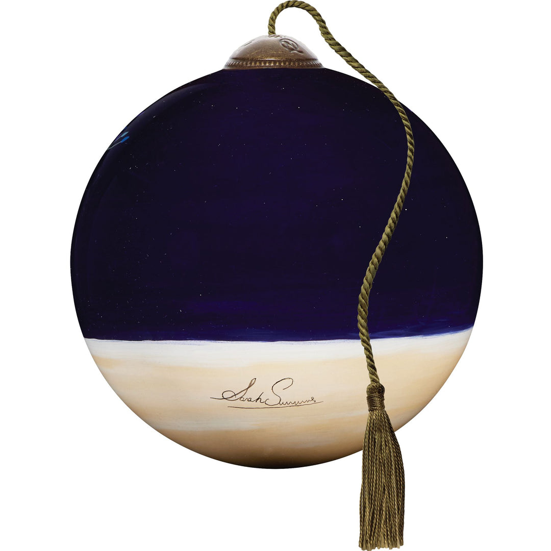 Ne’Qwa Ornaments | Behold The Newborn King Orn | Hanging Ornament