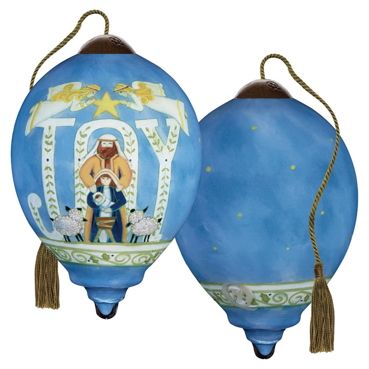 Ne’Qwa Ornaments | Joy To The World Ornament | Hanging Ornament