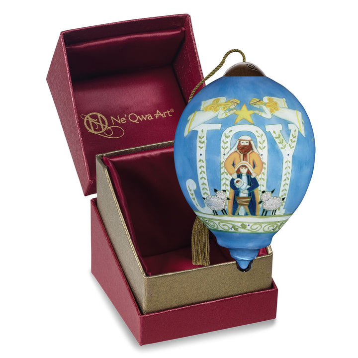 Ne’Qwa Ornaments | Joy To The World Ornament | Hanging Ornament