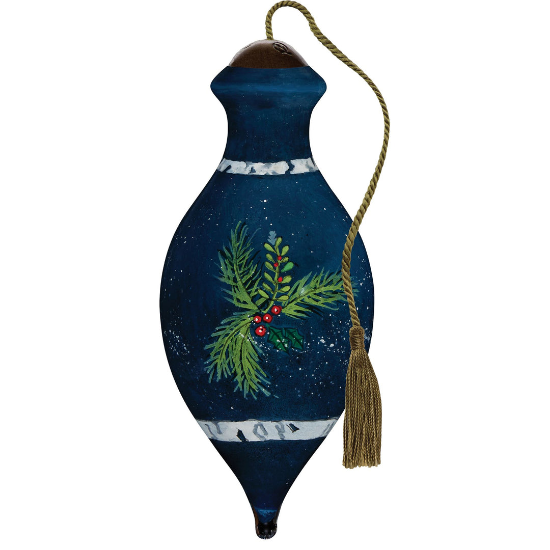 Ne’Qwa Ornaments | Birch Cardinal Ornament | Hanging Ornament