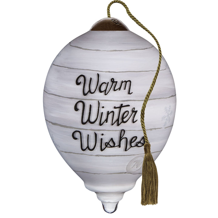 Ne’Qwa Ornaments | Warm Winter Wishes Ornament | Hanging Ornament