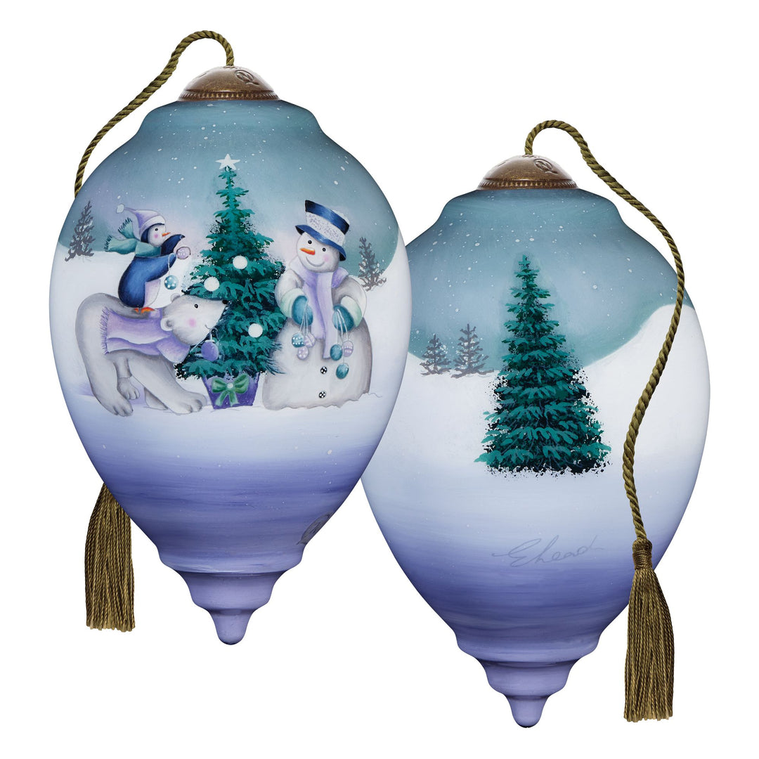Ne’Qwa Ornaments | Frosty Festivities Ornament | Hanging Ornament
