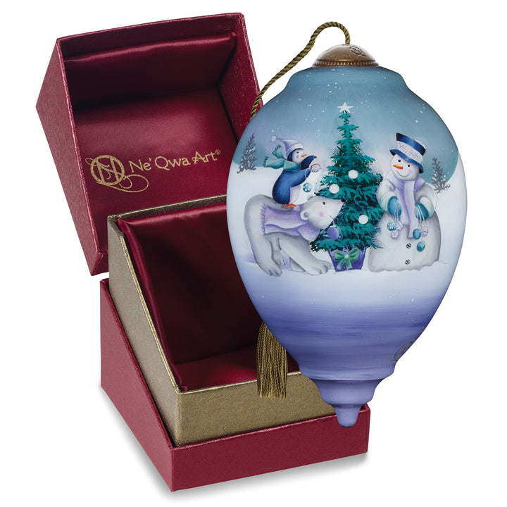 Ne’Qwa Ornaments | Frosty Festivities Ornament | Hanging Ornament