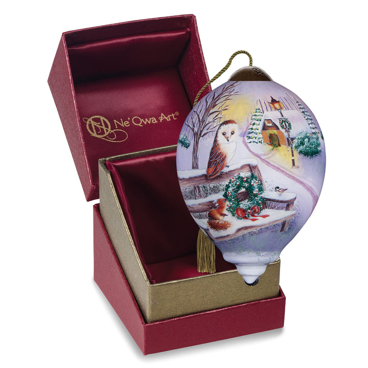 Ne’Qwa Ornaments | Friendship Glows Wntr Snow Orn | Hanging Ornament