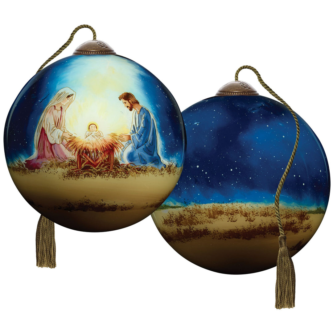 Ne’Qwa Ornaments | A Nativity Of Radiant Hope Orn | Hanging Ornament