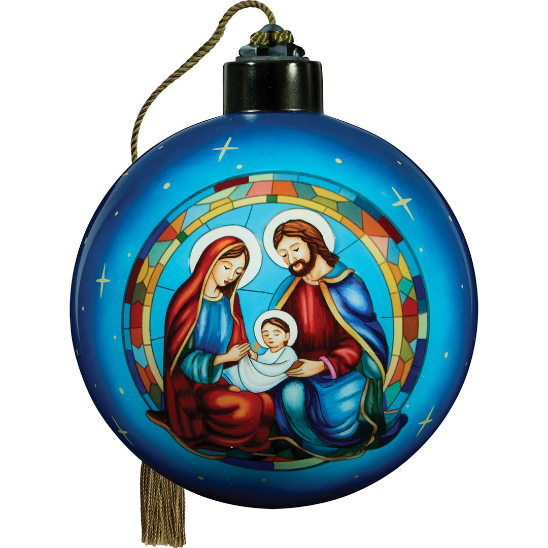 Ne’Qwa Ornaments | O Holy Night Light-Up Ornament | Hanging Ornament