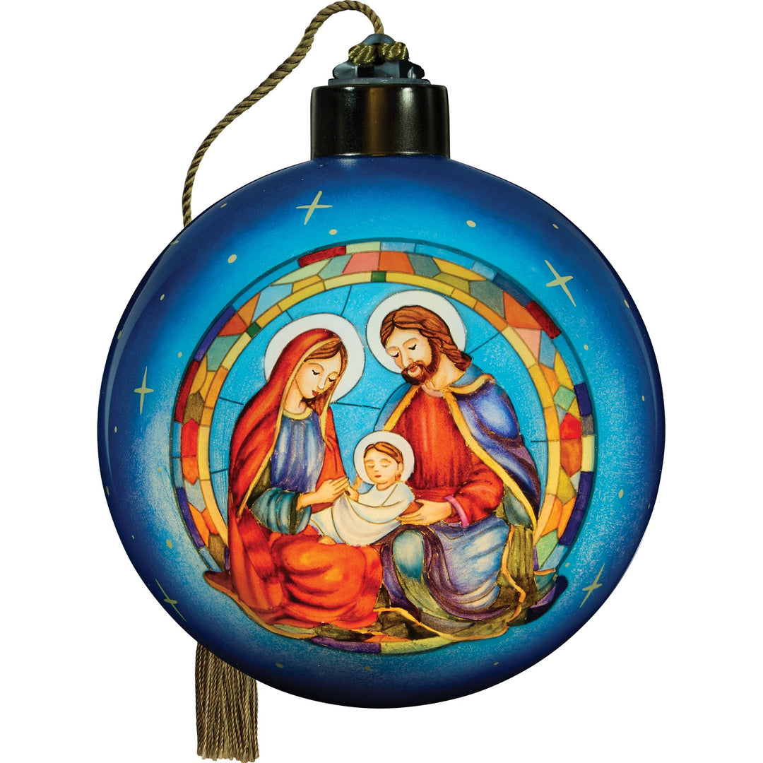 Ne’Qwa Ornaments | O Holy Night Light-Up Ornament | Hanging Ornament