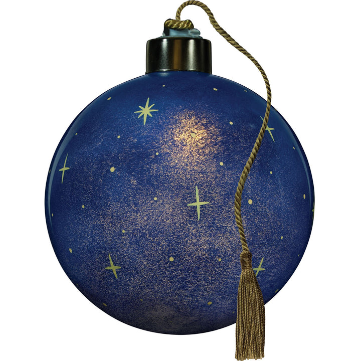 Ne’Qwa Ornaments | O Holy Night Light-Up Ornament | Hanging Ornament