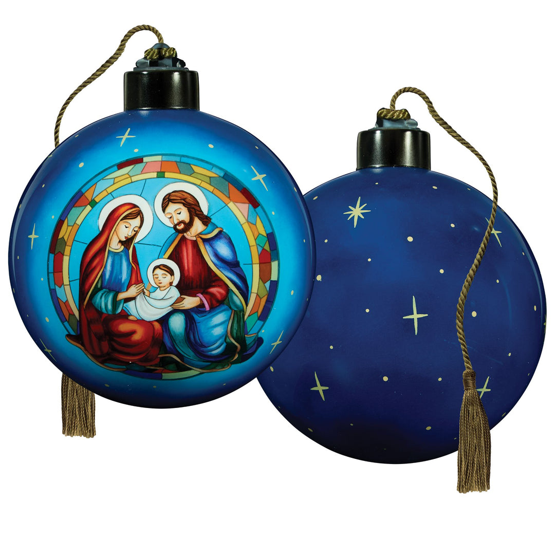 Ne’Qwa Ornaments | O Holy Night Light-Up Ornament | Hanging Ornament