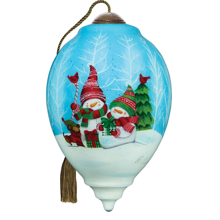 Ne’Qwa Ornaments | Warm Winter Wishes  Dated 2026 | Hanging Ornament