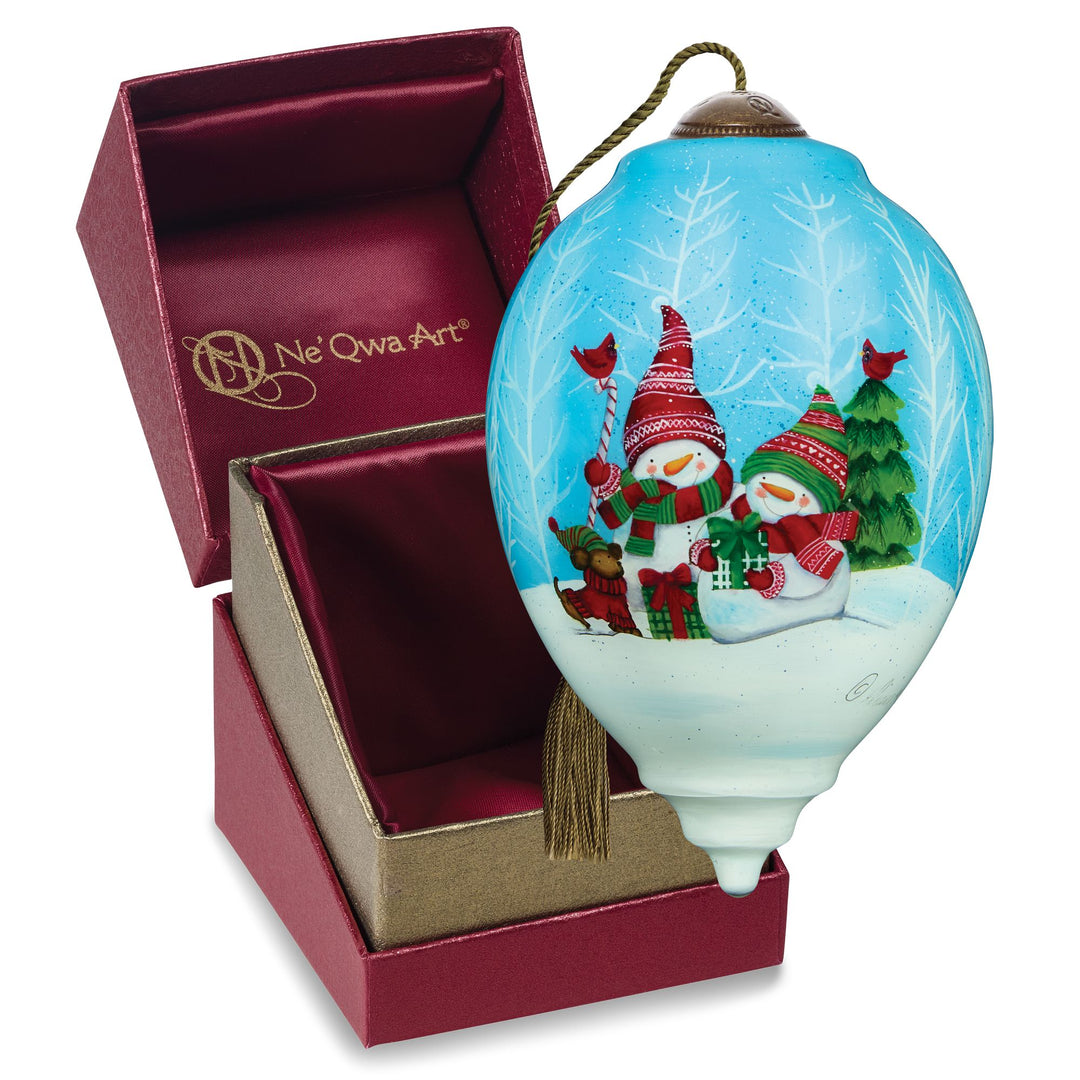 Ne’Qwa Ornaments | Warm Winter Wishes  Dated 2026 | Hanging Ornament