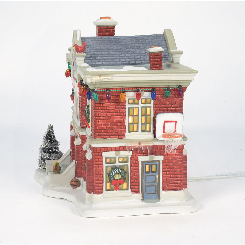 A Christmas Story Village | Cleveland Elementary School | Lighted Buildings