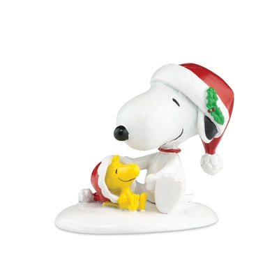 Peanuts Village | Happy Holiday's Snoopy & WS | Village Figures