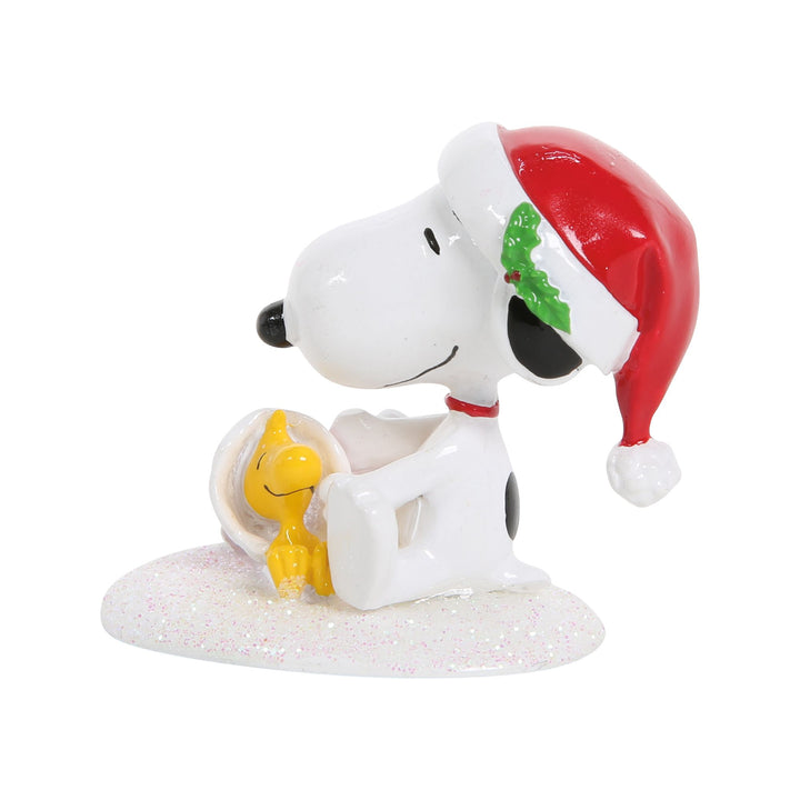 Peanuts Village | Happy Holiday's Snoopy & WS | Village Figures