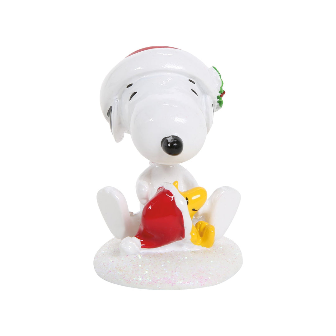 Peanuts Village | Happy Holiday's Snoopy & WS | Village Figures
