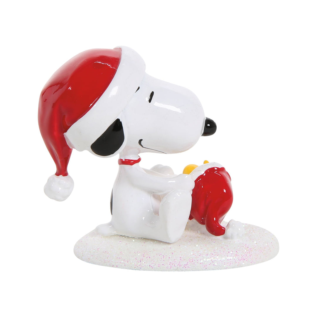 Peanuts Village | Happy Holiday's Snoopy & WS | Village Figures