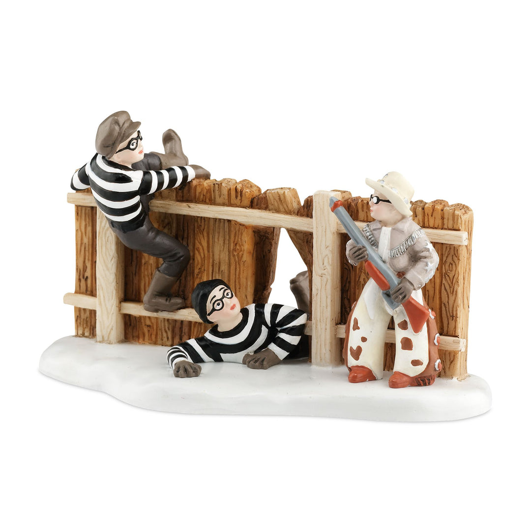 A Christmas Story Village | Ralphie & Ol Blue Save the Day | Village Figures