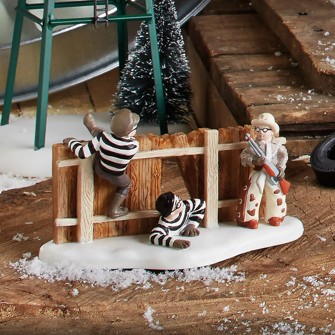 A Christmas Story Village | Ralphie &amp; Ol Blue Save the Day | Village Figures