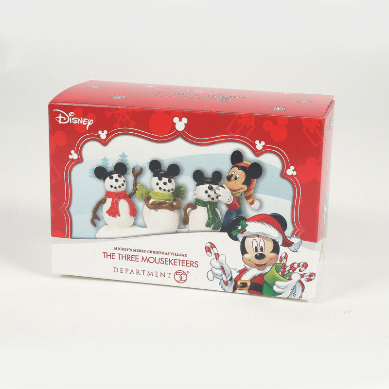 Disney Village | The Three Mouseketeers | Village Figures