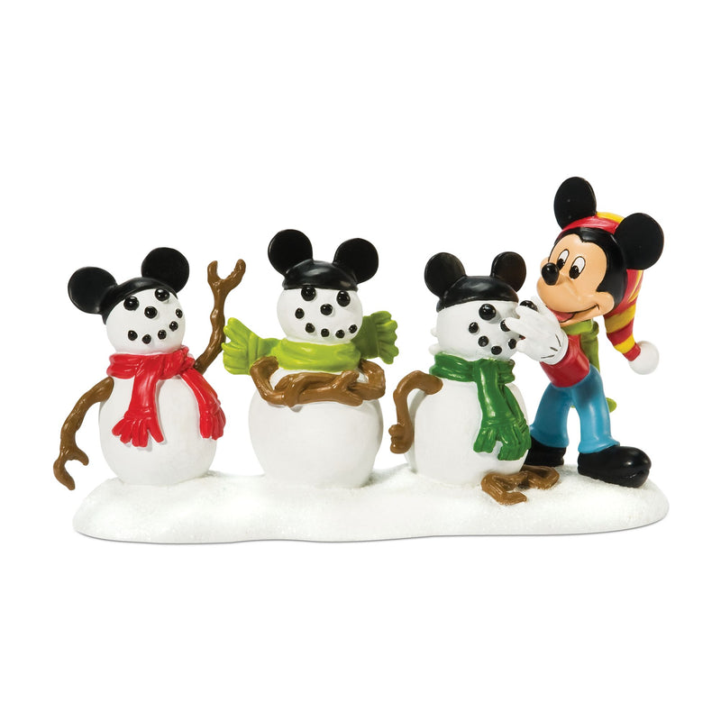 Disney Village | The Three Mouseketeers | Village Figures