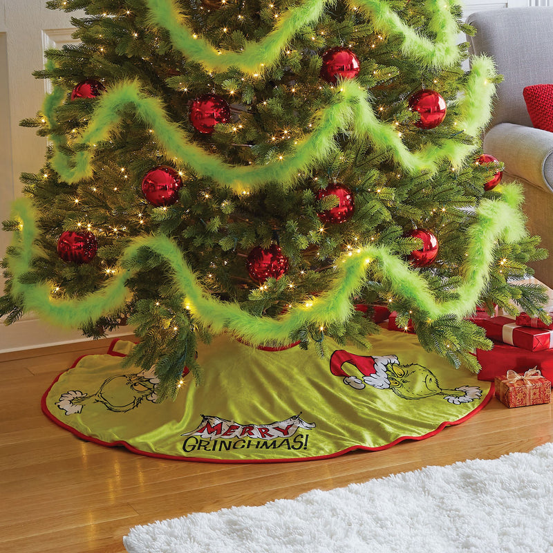 Snowpinions | Grinch Treeskirt | Tree Skirt