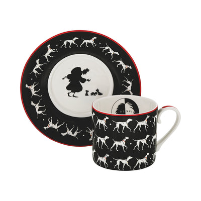 Disney English Ladies | CRUELLA CUP AND SAUCER | Cup & Saucer