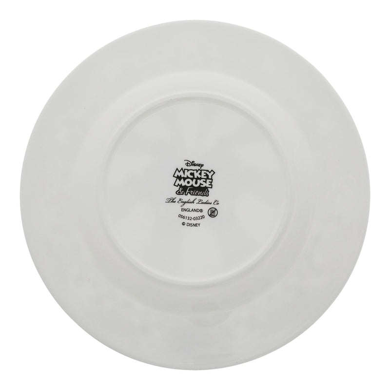 Disney English Ladies | Mickey &  Minnie Vintage Plate | Plate