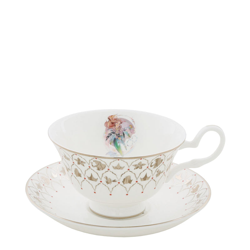 Disney English Ladies | Disney100 Ariel Cup & Saucer | Cup & Saucer