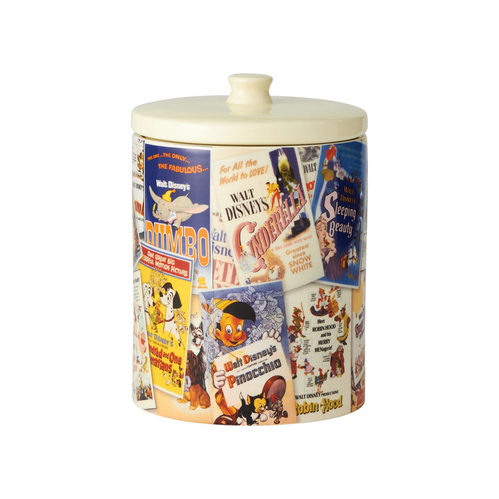 Disney Ceramics | Disney Poster Collage | Cookie Jar
