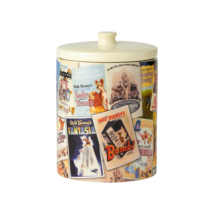Disney Ceramics | Disney Poster Collage | Cookie Jar