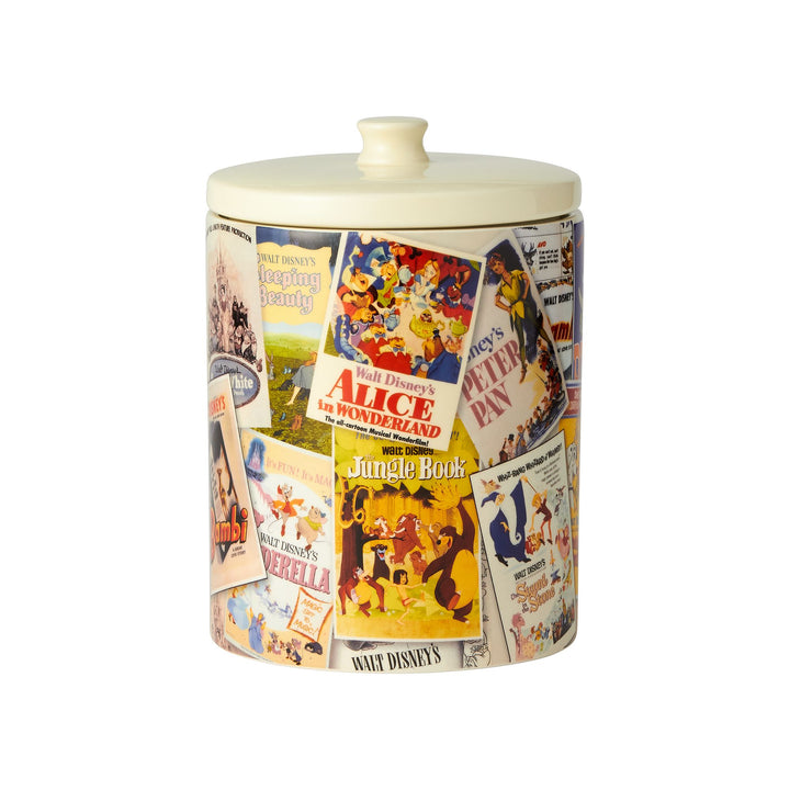 Disney Ceramics | Disney Poster Collage | Cookie Jar