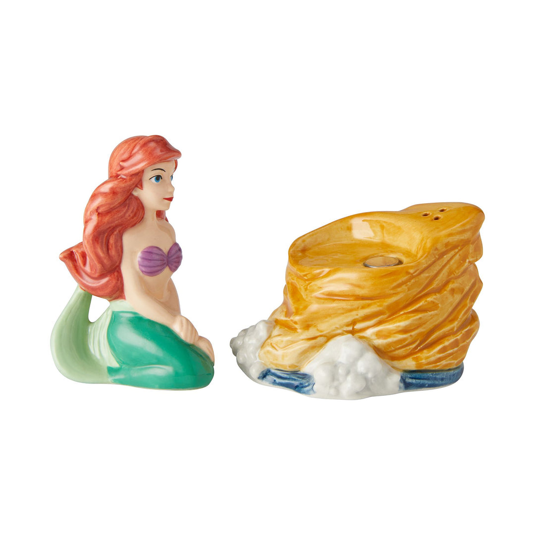 Disney Ceramics | Ariel on Rock | Salt and Pepper