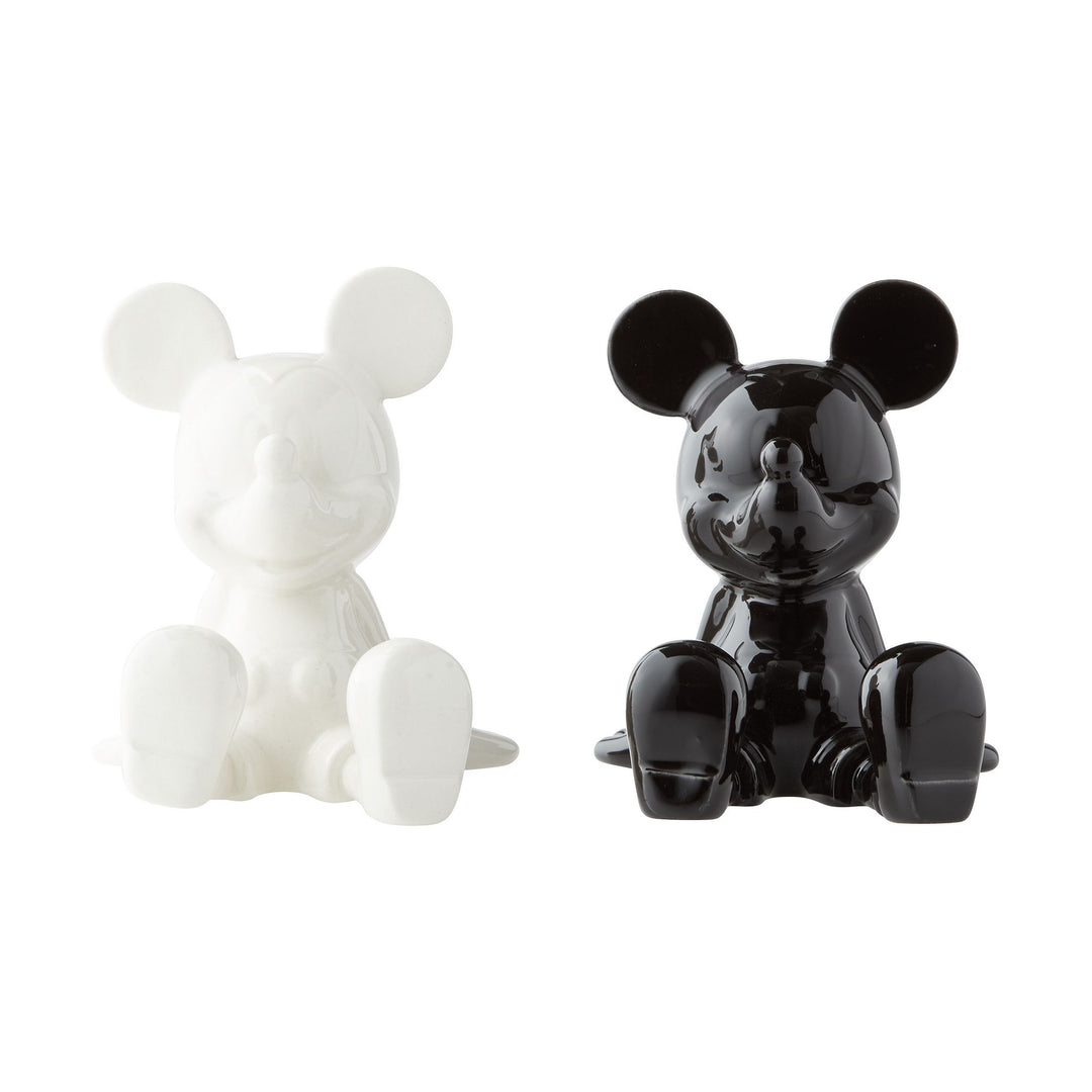 Disney Ceramics | Black & White Mickey Mouse | Salt and Pepper