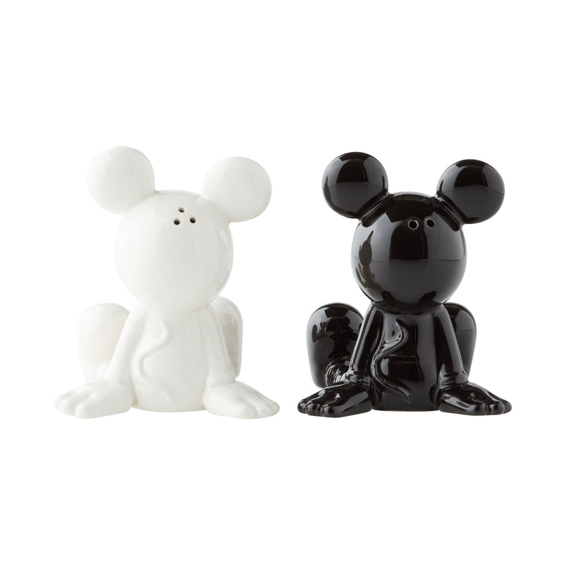 Disney Ceramics | Black & White Mickey Mouse | Salt and Pepper
