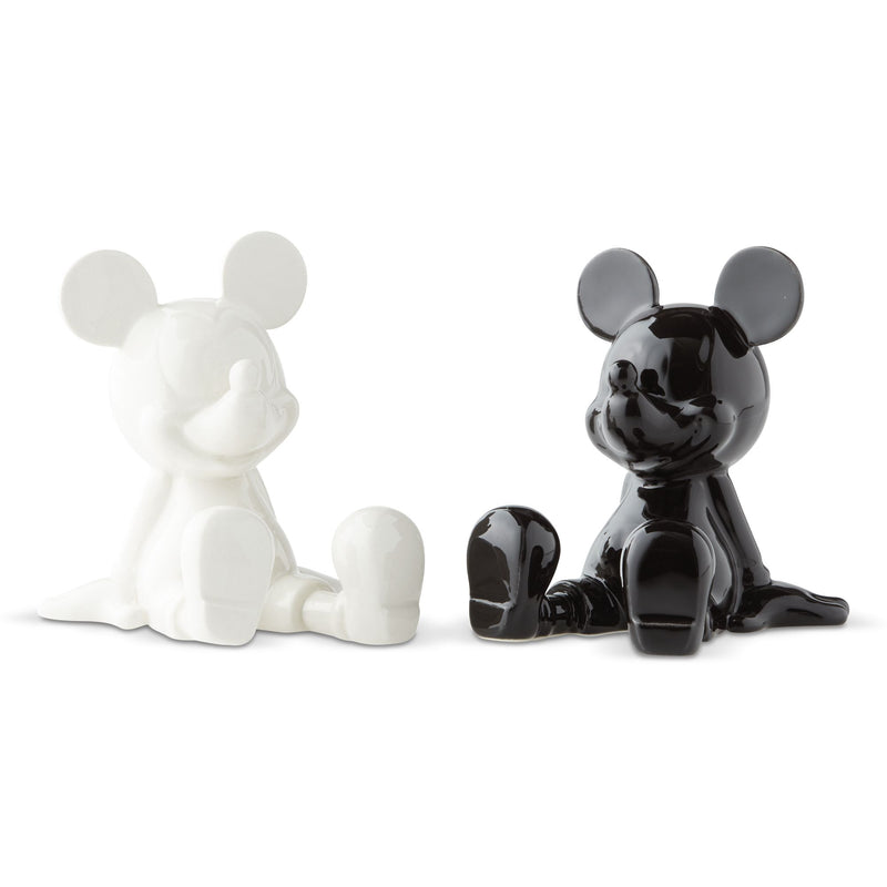 Disney Ceramics | Black & White Mickey Mouse | Salt and Pepper
