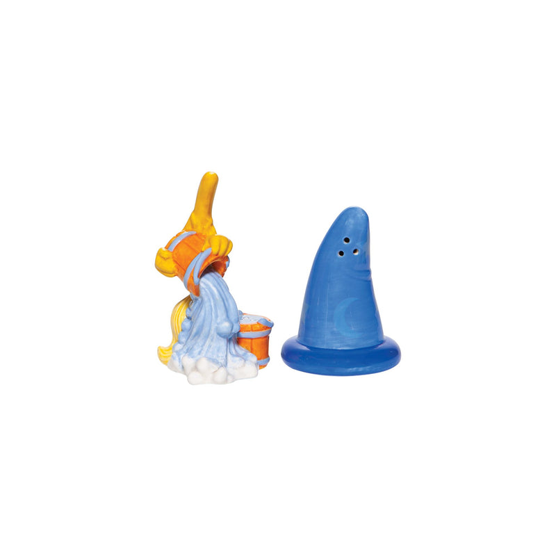 Disney Ceramics | Sorcerer Hat & Broom | Salt and Pepper