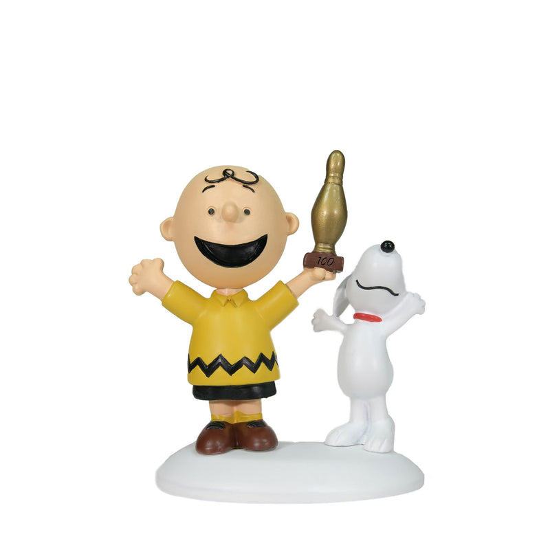 Peanuts Village | Charlie Brown Breaks 100 | Village Figures