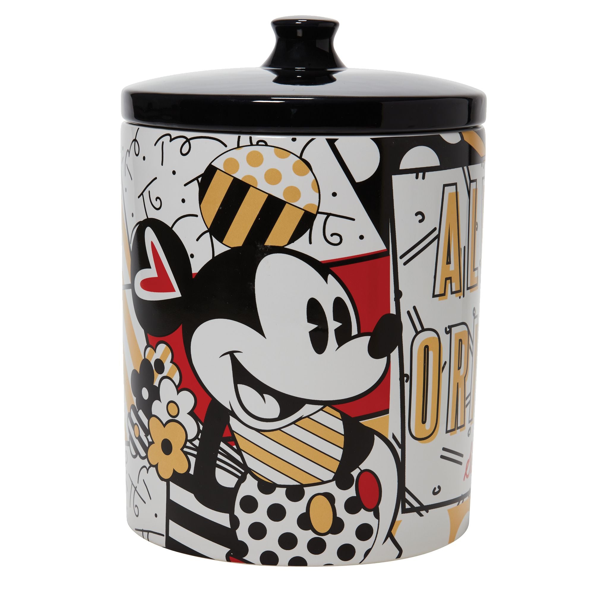 Disney Britto | Midas Mickey & Minnie | Cookie Jar – Enesco Studios