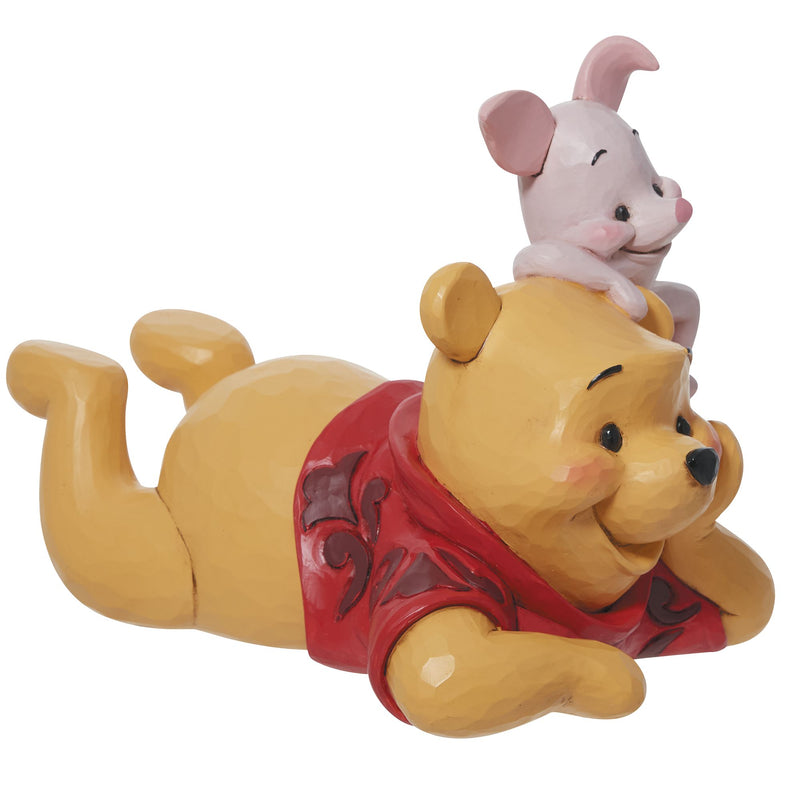 Enesco Disney Traditions by Jim Shore Winnie The Pooh, Eeyore, Tigger and  Piglet Built by Friendship Stacked Figurine, 8.11 Inch, Multicolor