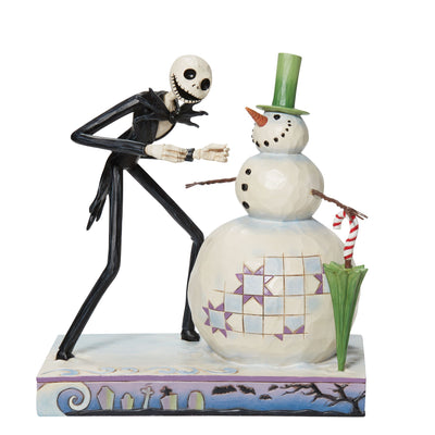Disney Traditions | Jack with Snowman | Figurine
